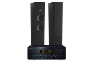 Yamaha A-S2200 Integrated Amplifier with Dali Opticon 6 MK2 Floorstanding Speakers