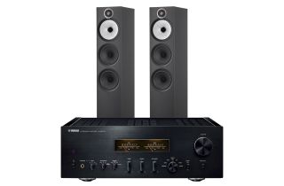 Yamaha A-S2200 Integrated Amplifier with Bowers & Wilkins 603 S3 Floorstanding Speakers