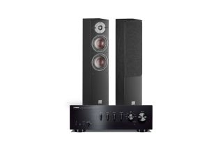 Yamaha A-S301 Integrated Amplifier with Dali Oberon 5 Floorstanding Speakers