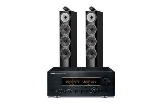 Yamaha A-S3200 Integrated Amplifier with Bowers & Wilkins 702 S3 Floorstanding Speakers