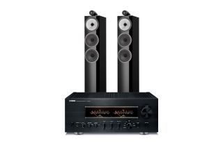 Yamaha A-S3200 Integrated Amplifier with  Bowers & Wilkins 703 S3 Floorstanding Speakers 