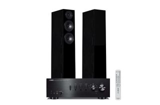 Yamaha A-S501 Integrated Amplifier with Wharfedale Diamond 12.3 Floorstanding Speakers