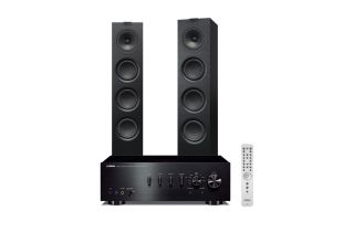 Yamaha A-S701 Integrated Amplifier with KEF Q550 Floorstanding Speakers