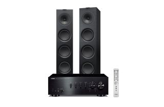 Yamaha A-S701 Integrated Amplifier with KEF Q750 Floorstanding Speakers