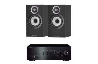 Yamaha A-S701 Integrated Amplifier with Bowers & Wilkins 607 S3 Standmount Speakers