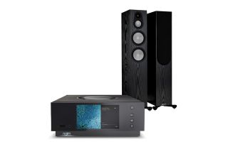 Naim Atom HDMI with Monitor Audio Silver 300 7G Speakers
