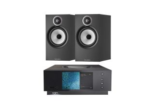 Naim Atom HDMI with Bowers & Wilkins 606 S3 Standmount Speakers