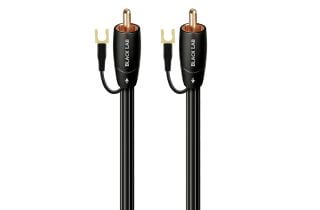 AudioQuest Black Lab RCA Low-Frequency Subwoofer Audio Interconnect Cable - 3m