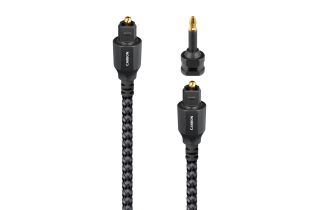 AudioQuest Carbon Optical Toslink Fibre-Optic Cable + Mini-Adaptor