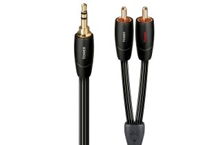 Clearance - AudioQuest Tower 3.5mm Mini to RCA Audio Interconnect Cable - 0.6m