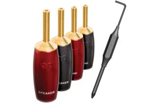 AudioQuest 500 Series Banana Plugs (Pack of 4) - Gold
