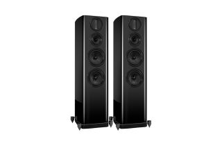 Wharfedale Aura 4 Floorstanding Speakers - Black