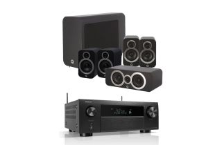 Denon AVC-X4800H 9.4 Ch. 8K AV Receiver with Q Acoustics 3030i Cinema Pack