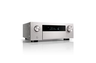Denon AVC-X4800H 9.4 Ch. 200W 8K AV Amplifier with HEOS Built-in - Silver