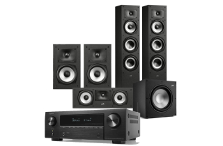 Denon AVR-X2800H AV Receiver with Polk Monitor XT60 Floor-standing Loudspeakers 5.1 Cinema Pack