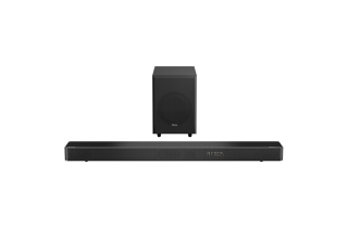 Hisense AX3120G 3.1.2 Ch Soundbar with Wireless Subwoofer & Dolby Atmos - Black