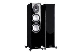 Nearly New - Monitor Audio Gold 5G 300 Floorstanding Speakers - High Gloss Black