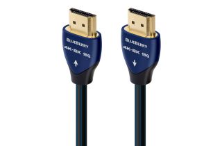 Nearly New - AudioQuest Blueberry 18 High Speed 4K-8K HDMI Cable with 18Gbps, UHD, HDR & eARC - 2m