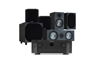 Marantz Cinema 60 DAB AV Receiver with Monitor Audio Bronze 50 AV Speaker Pack