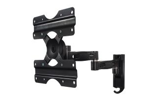 B-Tech BTV504 Double Arm Flat Screen Wall Mount with Tilt and Swivel
