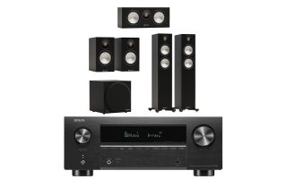 Denon AVC-X3800H 9.4 Ch. 8K AV Receiver with HEOS Built-in with Monitor Audio Bronze 300 7G 5.1 Speaker Package