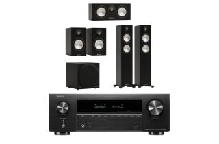 Denon AVR-X1800H AV Receiver with Monitor Audio Bronze 300 7G 5.1 Speaker Package