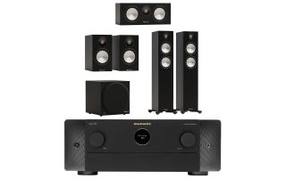 Marantz CINEMA 50 9.4 Channel AV Receiver with Monitor Audio Bronze 300 7G 5.1 Speaker Package