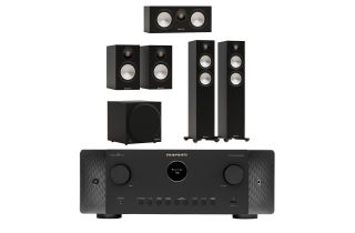 Marantz CINEMA 60 DAB 7.2 Channel AV Receiver with Monitor Audio Bronze 300 7G 5.1 Speaker Package