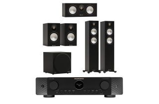 Marantz CINEMA 70s 7.2 Channel AV Receiver with Monitor Audio Bronze 300 7G 5.1 Speaker Package