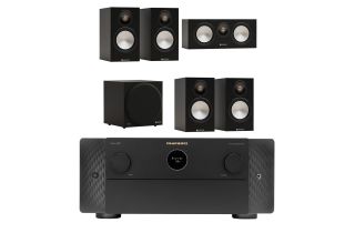 Marantz CINEMA 40 9.4 Channel AV Receiver with Monitor Audio Bronze 50 7G 5.1 Speaker Package