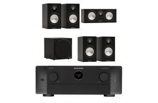 Marantz CINEMA 50 9.4 Channel AV Receiver with Monitor Audio Bronze 50 7G 5.1 Speaker Package