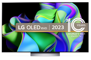 Nearly New - LG OLED48C36 OLED smart Television with advanced Alpha 9 AI Processor