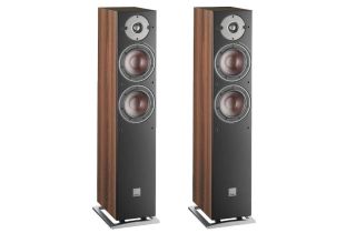Dali OBERON 5 Floorstanding Speakers - Dark Walnut (Vinyl)