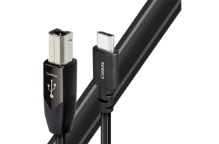AudioQuest Carbon USB Type B to C Plug Cable