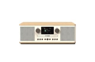Nearly New - Pure Classic C-D6 Radio/CD Player - Cotton White/Oak 