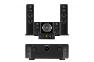 Marantz CINEMA 50 9.4 Channel AV Receiver with Wharfedale Evo 5.4 AV Speaker Pack