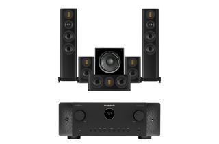 Marantz Cinema 60 DAB AV Receiver with Wharfedale Evo 5.3 AV Speaker Pack