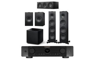 Marantz CINEMA 70s 7.2 Channel AV Receiver with KEF Q750 5.1 Speaker Package