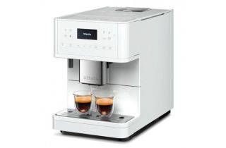 Miele CM6160 Free Standing Coffee Machine in Lotus White