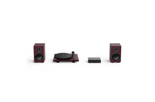 Pro-Ject Colourful Audio System 2 - Wine Red Satin