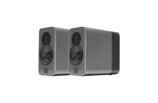 Nearly New - Q Acoustics Concept 300 Speakers - Silver/Ebony