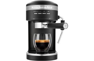 KitchenAid 5KES6403BBM Espresso Machine - Cast Iron Black