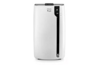 De'Longhi PACEX100SILENT Pinguino 100 Silent Portable Air Conditioner & Dehumidifier - White