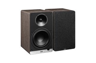 ELAC Debut ConneX DCB61 Bookshelf Speakers - Walnut