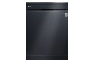 LG DF455HMS TrueSteam™ QuadWash™ Freestanding Dishwasher - Matte Black