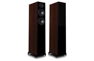 Wharfedale Diamond 12.4 Floorstanding Speakers - Walnut Pearl