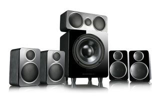 Manufacturer Refurbished - Wharfedale DX-2 5.1 Speaker Package - Black