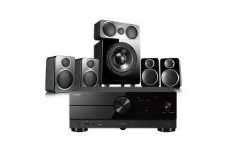 Yamaha RX-A2A AV Receiver with Wharfedale DX-2 5.1 Speaker Package