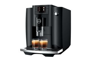 Jura E6 Bean to Cup Coffee Machine In Piano Black 15511