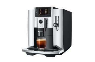 Jura E8 Bean to Cup Coffee Machine 15581 - Chrome
